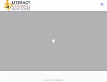 Tablet Screenshot of literacygulfcoast.org